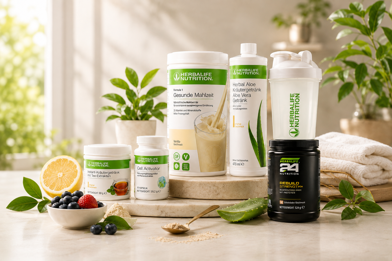 Wellness Produkte mit Aloe Getränk